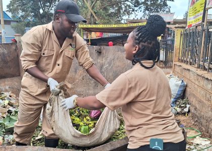 Ruiru Market Clean Up Project WingFarm